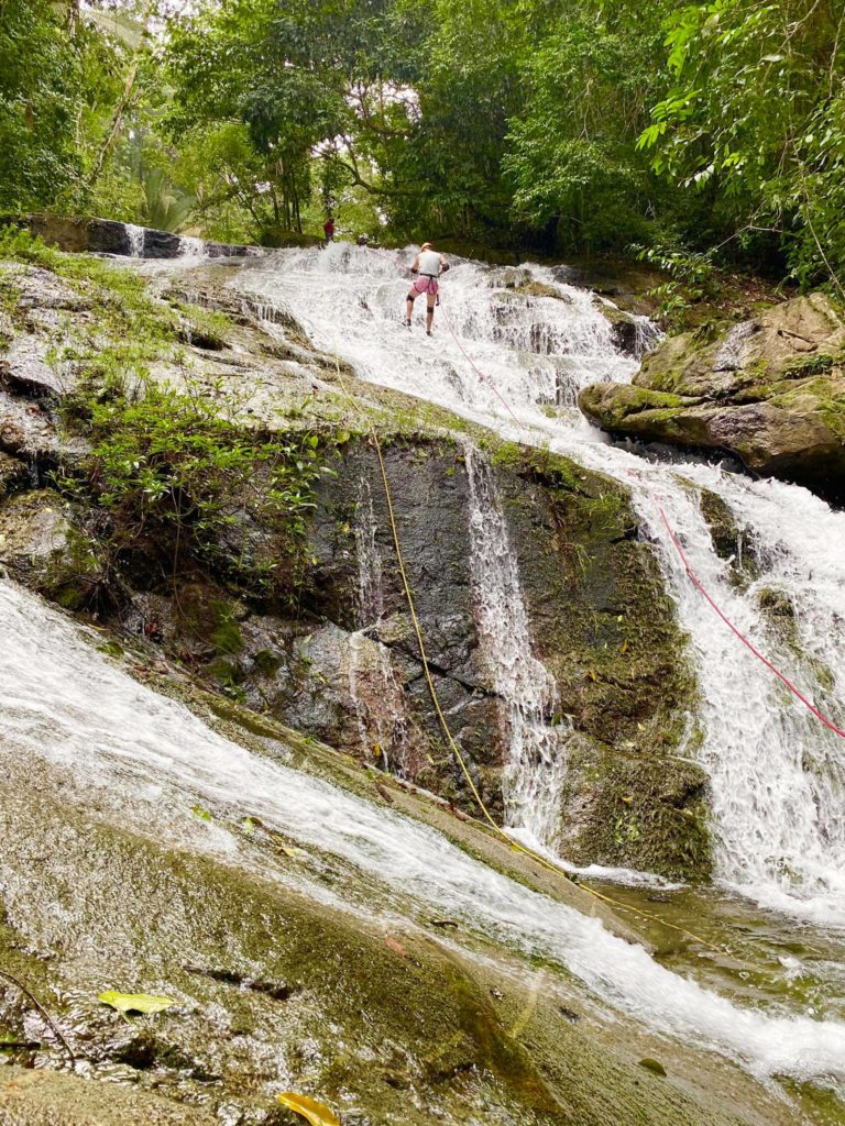 Waterfall Rappelling at Bocawina 